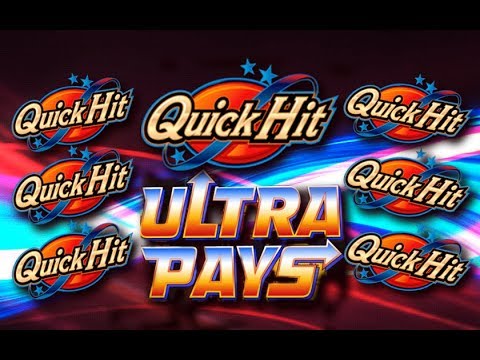🎇 🎆 QUICK HIT ULTRA PAYS 🎇 🎆 – BIG WIN! – 🐶Slot Machine Bonus
