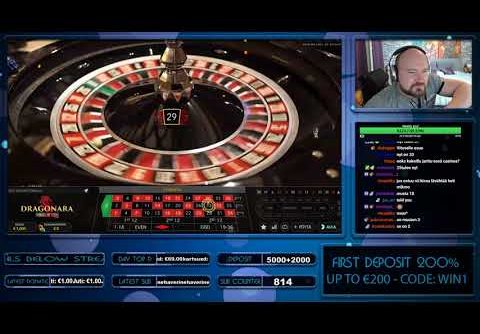 AMAZING HIT!! MEGA BIG ONLINE ROULETTE WIN!!