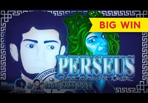 INCREDIBLE! Perseus Gorgon’s Lair Slot – BIG WIN BONUS!