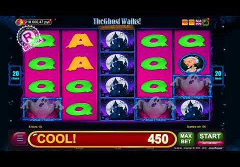 BIG WIN in free games ||| 700x bet ||| Online slot machine THE GHOST WALKS from BELATRA
