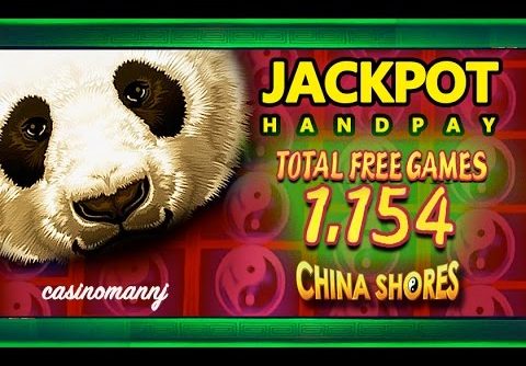 *JACKPOT HANDPAY* – CHINA SHORES SLOT – 1,154 FREE SPINS! – MEGA HUGE WIN! – Slot Machine Bonus