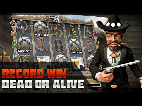 DEAD OR ALIVE SLOT – RECORD WIN £41,233. TOP 5 MASSIVE WIN. CASINO ONLINE