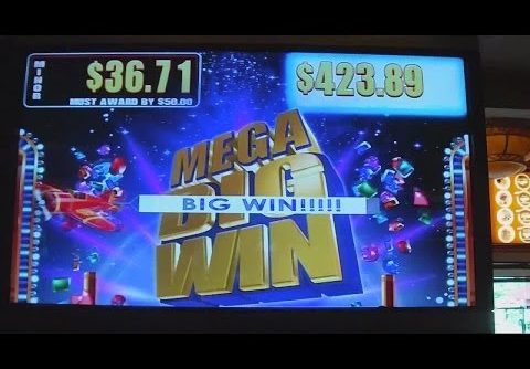Exotic Treasures SUPER MEGA HUGE BIG WIN Slot Machine Bonus Progressive Jackpot