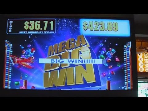 Exotic Treasures SUPER MEGA HUGE BIG WIN Slot Machine Bonus Progressive Jackpot