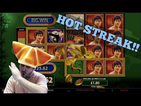 2 MEGA WINS!! Bruce Lee Crushes Six Acrobats ( Online Casino Slots )