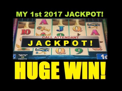 JACKPOT HANDPAY HUGE WIN 2017! SLOT MACHINE BONUS – Egyptian Sunset Slot Win! ~ DProxima