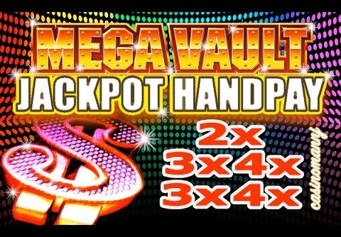 MASSIVE HUGE WIN! – **JACKPOT HANDPAY** – MEGA VAULT SLOT – LIVE! – Slot Machine Bonus