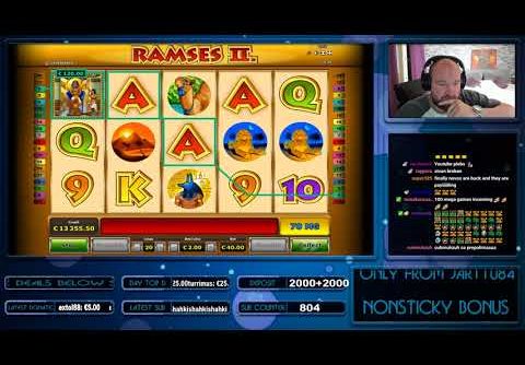 Big Bet!! Ramses II Slot Gives Mega Big Win!!