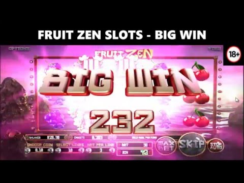 Fruit Zen Slot machine Big WIN – Slot Machine Bonus USA Players Welcome