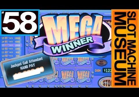 MEGA WINNER (Bally) – JACKPOT & BIG WINS  – GRANDFATHER OF LIGHTNING LINK [Slot Museum]~Slot Review