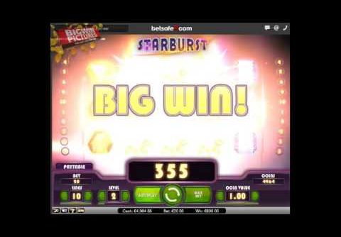 Starburst – MEGA WIN with 20€ BET!