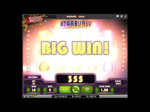 Starburst – MEGA WIN with 20€ BET!