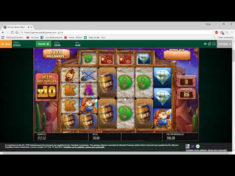 Winning £30,000 on Diamond Mine slot -C4