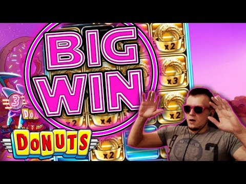 SUPER BIG WIN Bonus on Donuts Slot!
