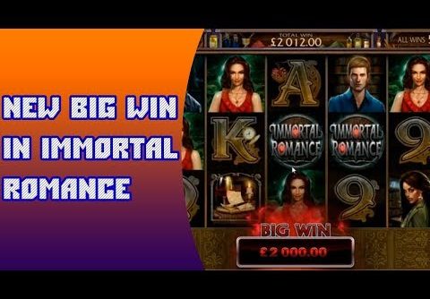 New mega big win in immortal romance. Win slot machine immortal romance from streamer casino online