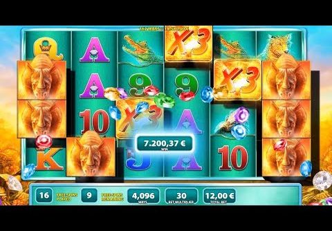 My Biggest Ever Slot Bonus Win Raging Rhino