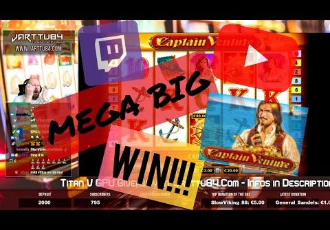 Big Bet!! Mega Big Win From Captain Venture!!