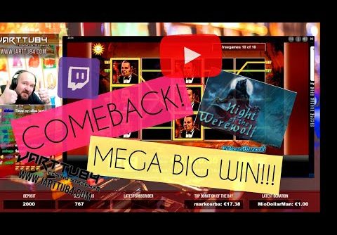 Comeback!! Mega Big Win From Night Of The Werewolf!!