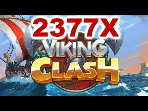 TOP 5 BIGGEST WIN ON VIKING CLASH SLOT – MEGA INSANE HIT 2377X !!!!!