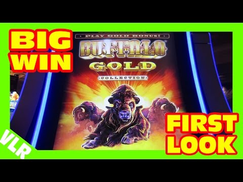 THE NEW BUFFALO GOLD – FIRST LOOK – BIG WIN Slot Machine LIVE PLAY & BONUS