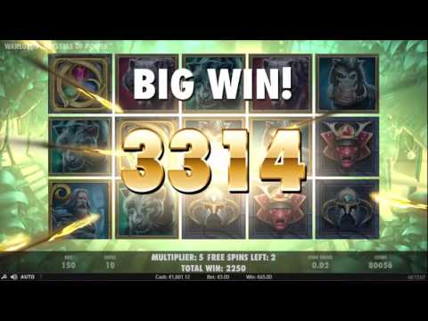 Warlords Slot- €3 Bet – Super Mega Win – NetEnt