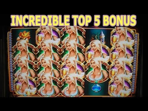 Bier Haus — INCREDIBLE TOP 5 BONUS — HUGE BIG WIN Slot Machine