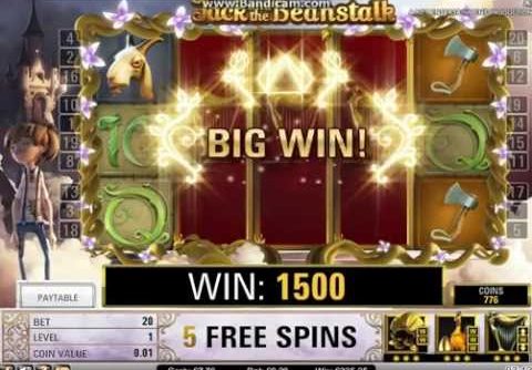 Jack And the Beanstalk Online Slot – Minimum Stake HUGE WIN!!!!!!!  (1340xBet)