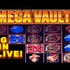 LIVE! – MEGA VAULT SLOT MACHINE – **BIG WIN** – Slot Machine Bonus (Casinomannj)