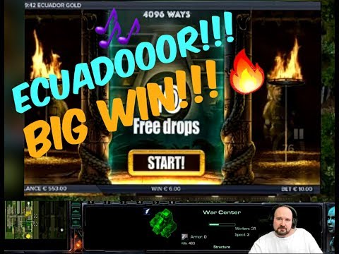 Big Win From Ecuador Gold Slot!!