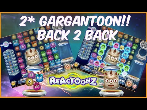 REACTOONZ MEGA WIN!! – 2 Gargantoon Wins Back To Back! ( Online Slots )