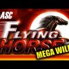 *MEGA WILDS* FLYING HORSE | Ainsworth (Sweet Zone) Big Win! Slot Machine Bonus