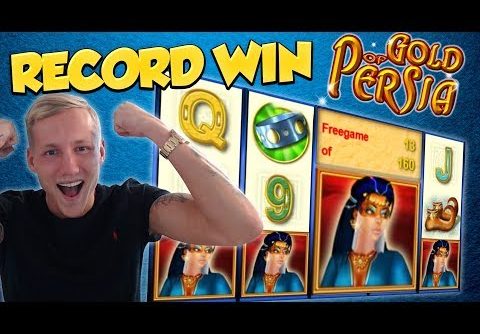 RECORD WIN!!! Gold of Persia Big win – Casino Games – Online slots – Huge Win