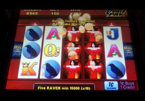 Aristocrat – Wicked Winnings II Slot – RAVENS MEGA Win – Golden Nugget Casino – Atlantic City, NJ