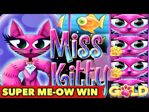 🐱MISS KITTY GOLD🐱 $3 BET SUPER BIG WIN | LIGHTNING LINK GREAT BONUS SESSION SLOT MACHINE