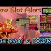 NEW SLOT ALERT! BIG WINS!!! LIVE PLAY and BONUSES on Mighty Cash Slot Machine