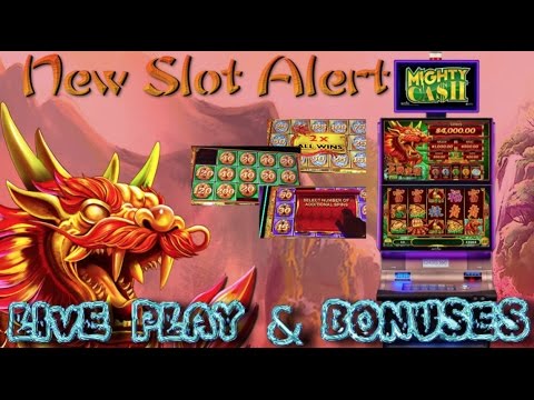 NEW SLOT ALERT! BIG WINS!!! LIVE PLAY and BONUSES on Mighty Cash Slot Machine