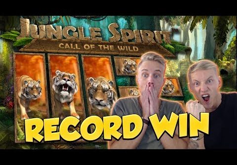 RECORD WIN!!! Jungle Spirit Big win – Casino – Online slots – Huge Win