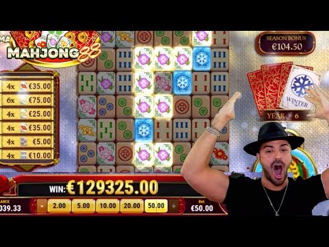 MAHJONG88 €129.000 RECORD WIN! By Roshtein – Online Casino Slots Mahjong88 Play’n’go