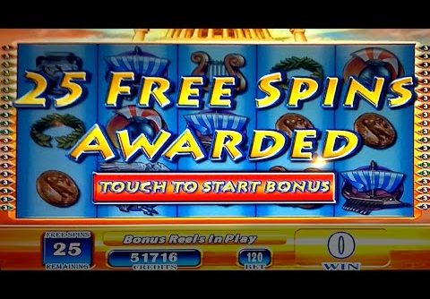 Zeus Slot – DOUBLE RETRIGGER – BIG WIN BONUS!