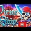 Pirate Ship Big Win/Super Win Line Hits!