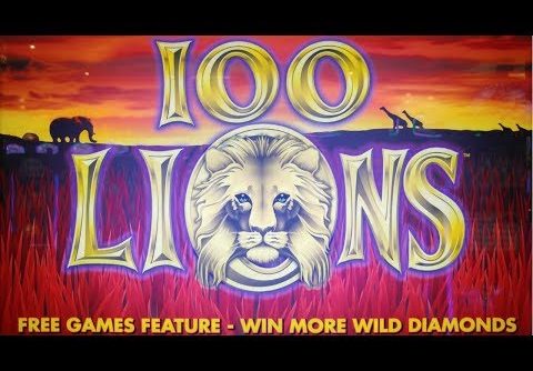 SUPER BIG WIN on 100 LIONS SLOT MACHINE – PALA CASINO PART 1.  Aristocrat Classic