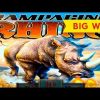 GREAT SESSION! Rampaging Rhino Slot – BIG WIN BONUS!