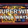 SUPER MEGA WIN ON NINJA WAYS – NEW RED TIGER SLOT!!