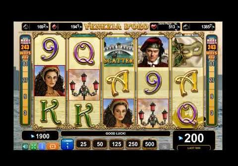 Venezia d’Oro Slot Game – Big Win – Best Online Slot Machines