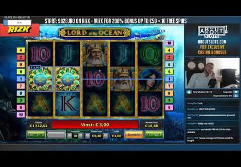 BIG WIN!!!! Lord of the ocean   Casino Games   bonus round Casino Slots From Live Stream