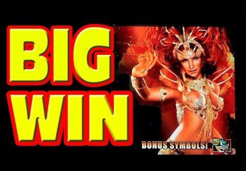 Dancing in Rio MEGA BIG WIN with ZERO CREDITS left!   Las Vegas Slot Machine Progressive Bonus