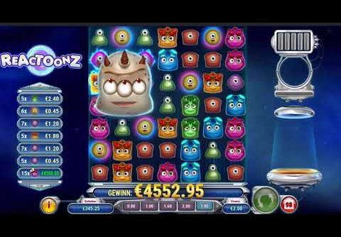 Reactoonz Slot Biggest Win You Ever Seen / Gargantoon, Ultra Big Win And X1600+