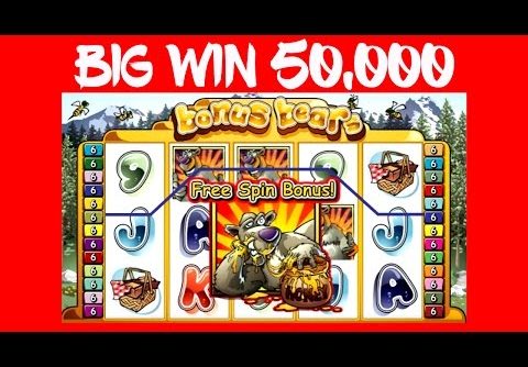 Super Big Win BONUS BEARS SLOT wins £50,000 in less than 20 minutes | GetLucky