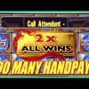 2 MAN(N)Y HANDPAYS! MIGHTY CASH + BIG WINS!! | Slot Traveler