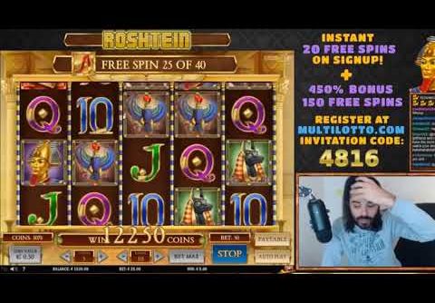 RECORD WIN on BOOK OF DEAD slot machine 2017 ! Online casino jackpot €11K +